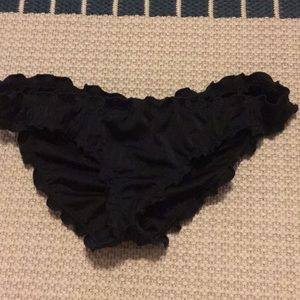 Victoria’s Secret Ruffle Swimsuit Bottoms Small